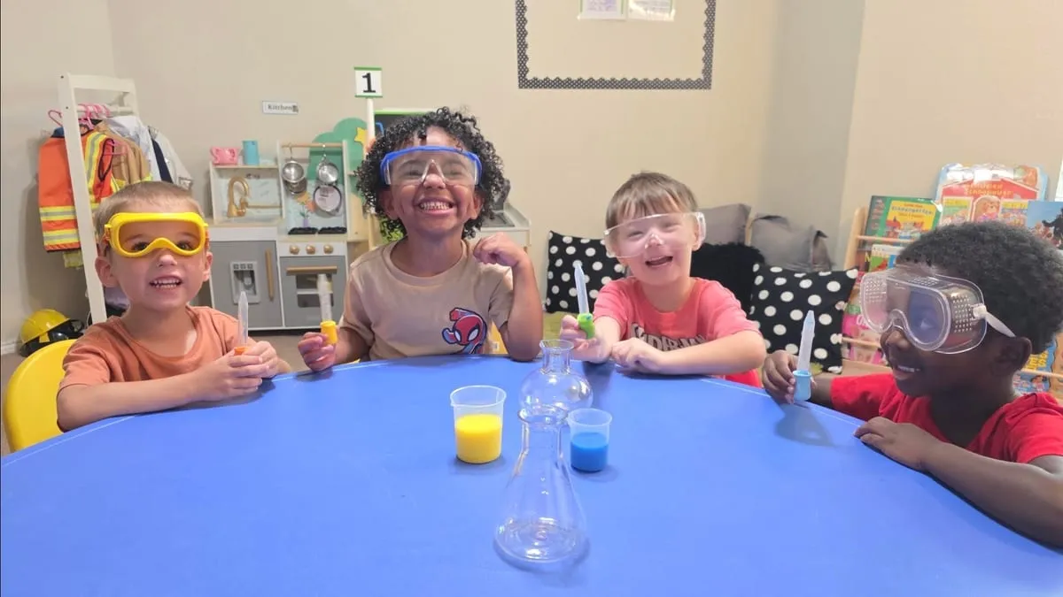 Happy children learning and playing at ILS Academy