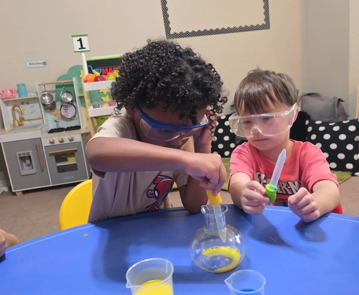 Happy children learning and playing at ILS Academy