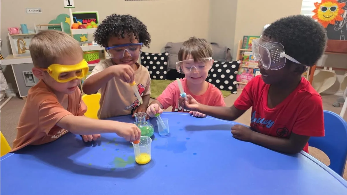 Happy children learning and playing at ILS Academy