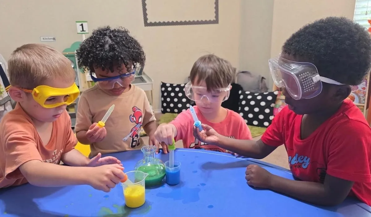 Happy children learning and playing at ILS Academy