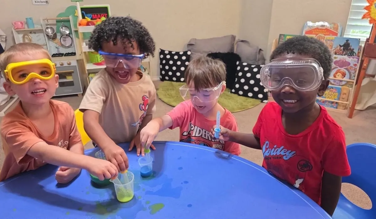 Happy children learning and playing at ILS Academy