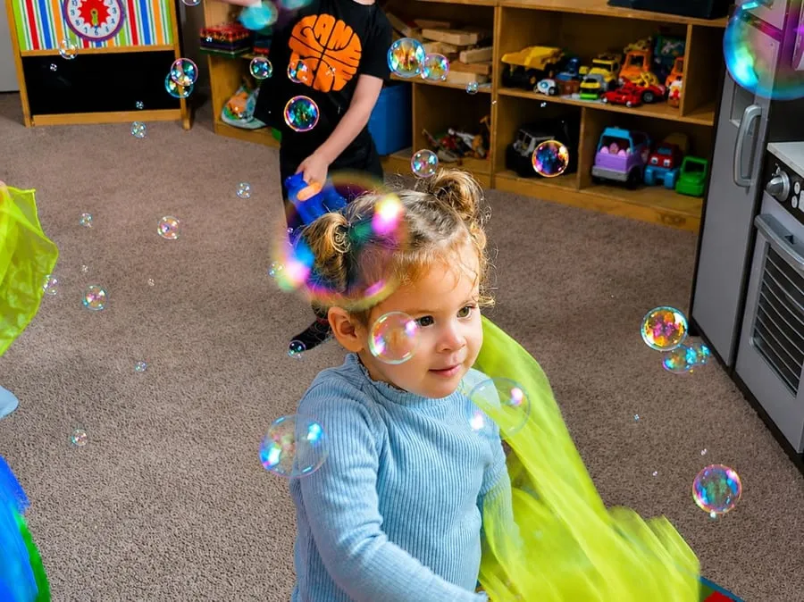 A child playing at Incredible Little Sprouts Academy